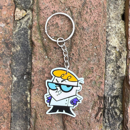 The Dexter Keyring - Cartoon Network Keyring