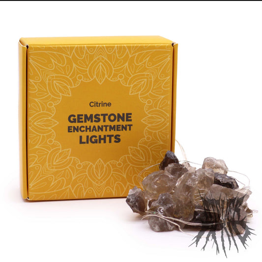 Gemstone Enchantment Lights - Smoky Citrine