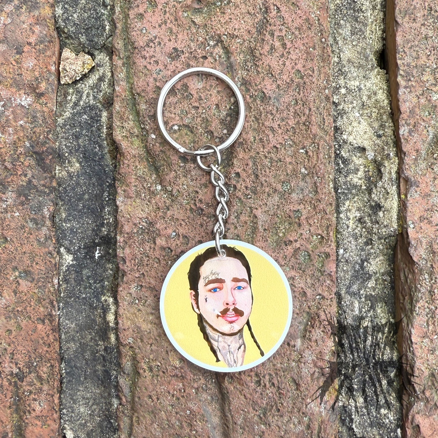 The Post Malone Keyring