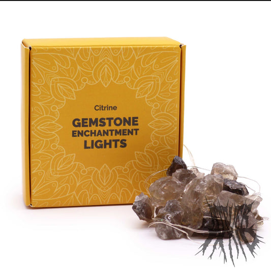 Gemstone Enchantment Lights - Smoky Citrine