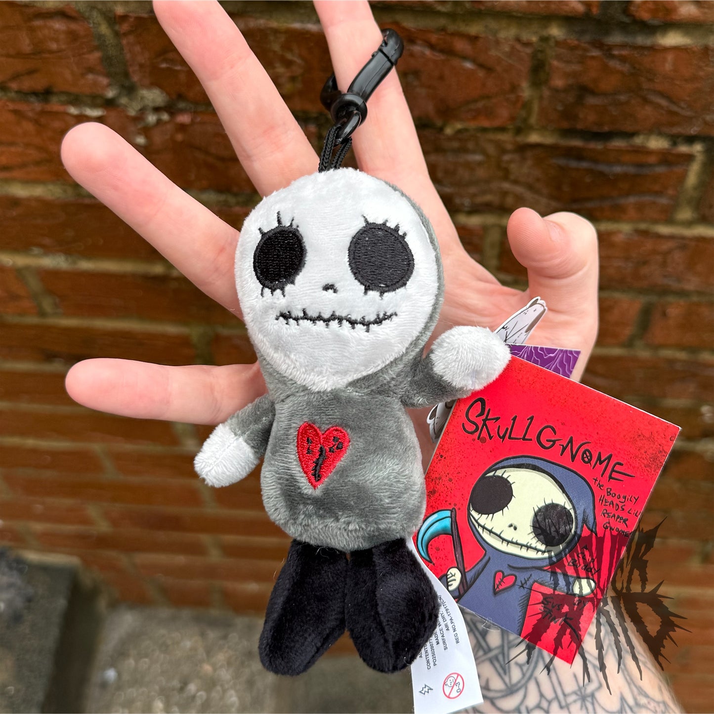 Skull Gnome - Gus Fink Plush Clip