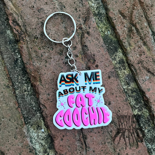 The Ask Me Keyring