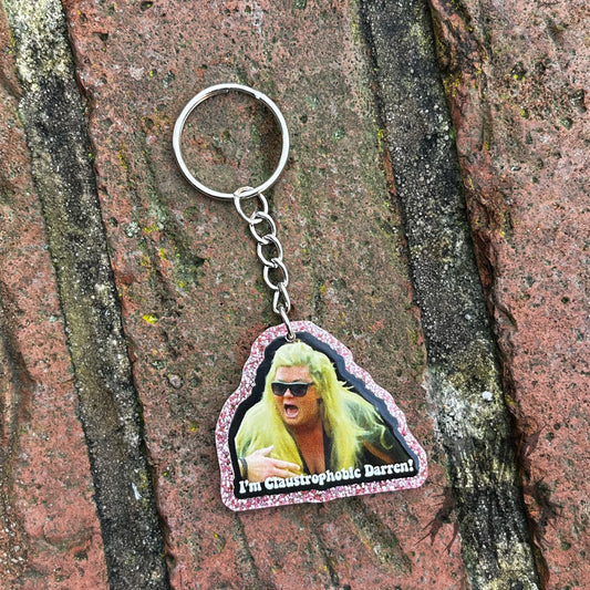 The Gemma Collins Glitter Keyring