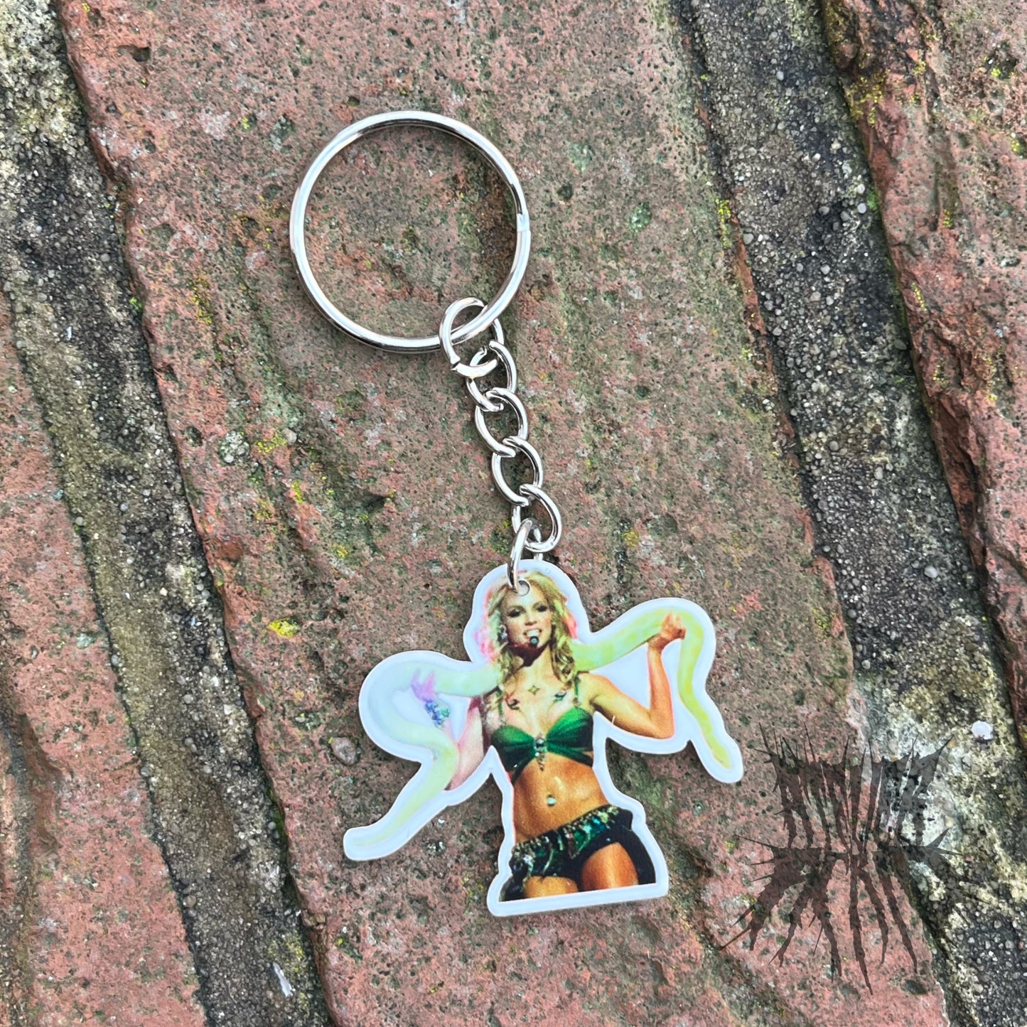 The Toxic Keyring- Britney Spears Keyring