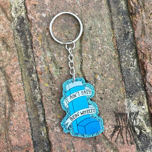 The Inhaler Keyring - Asthma novelty gift