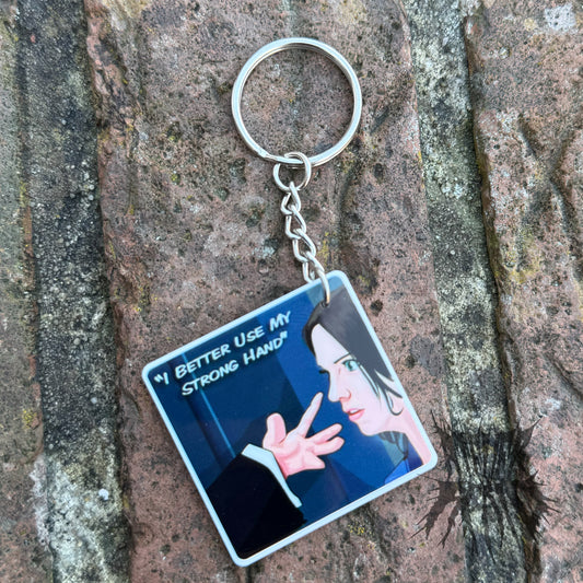 The Strong Hand Keyring- Scary Movie Keyring