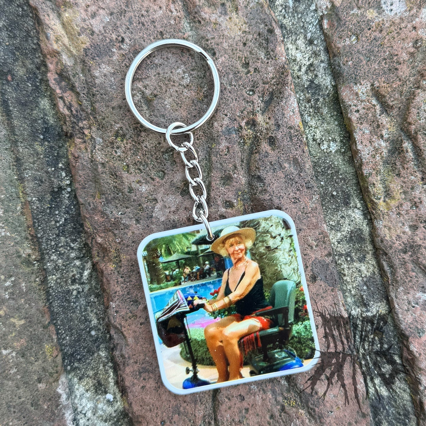 The Benidorm Keyring #2 - Madge Harvey Keyring