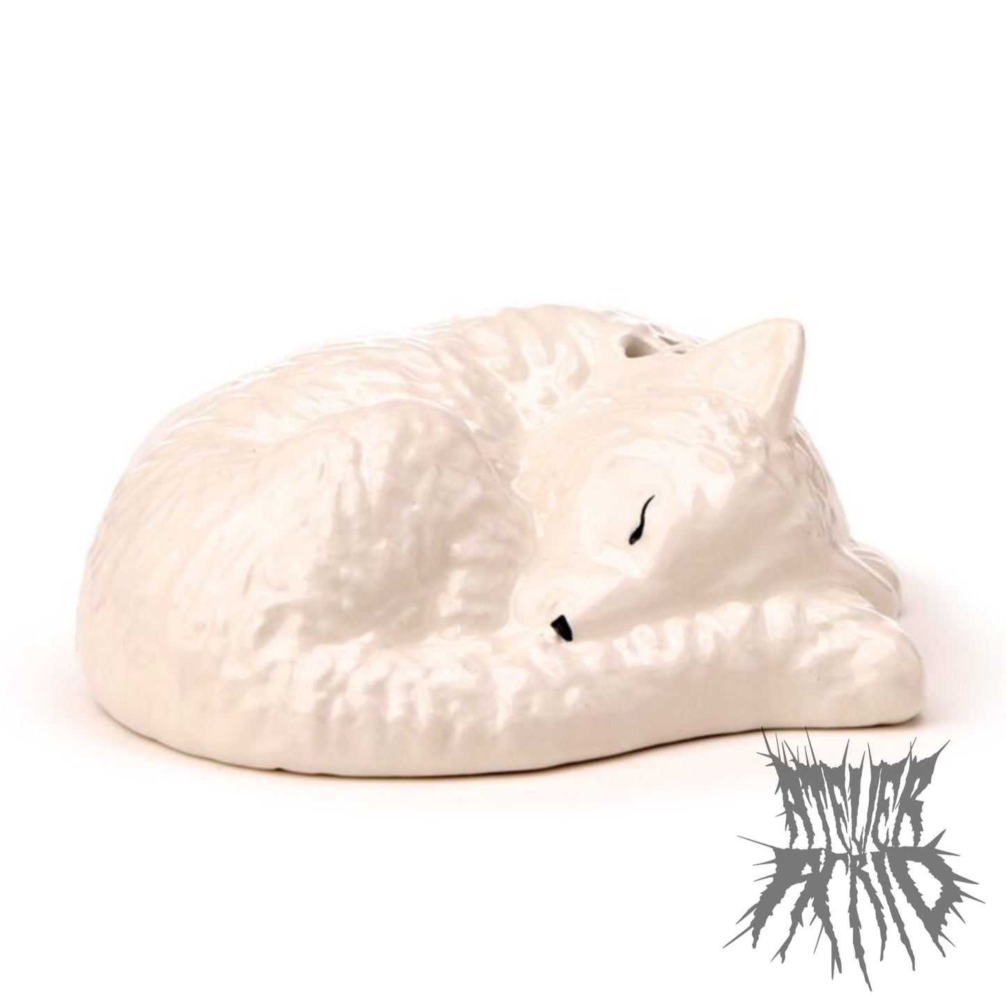 White Wolf Ceramic Salt & Pepper set - Gothic Salt and Pepper Set
