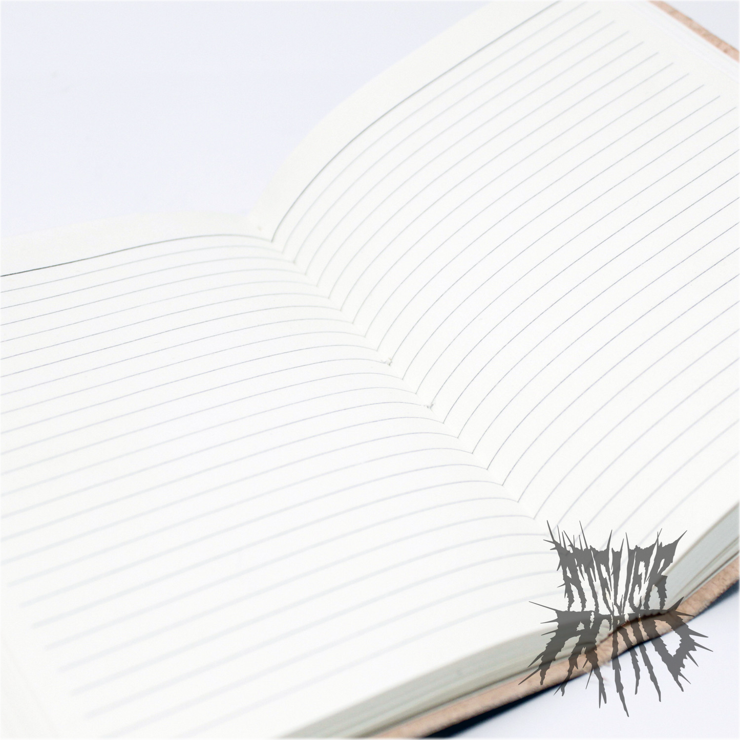 Handmade Leather Chakra Stone Notebook