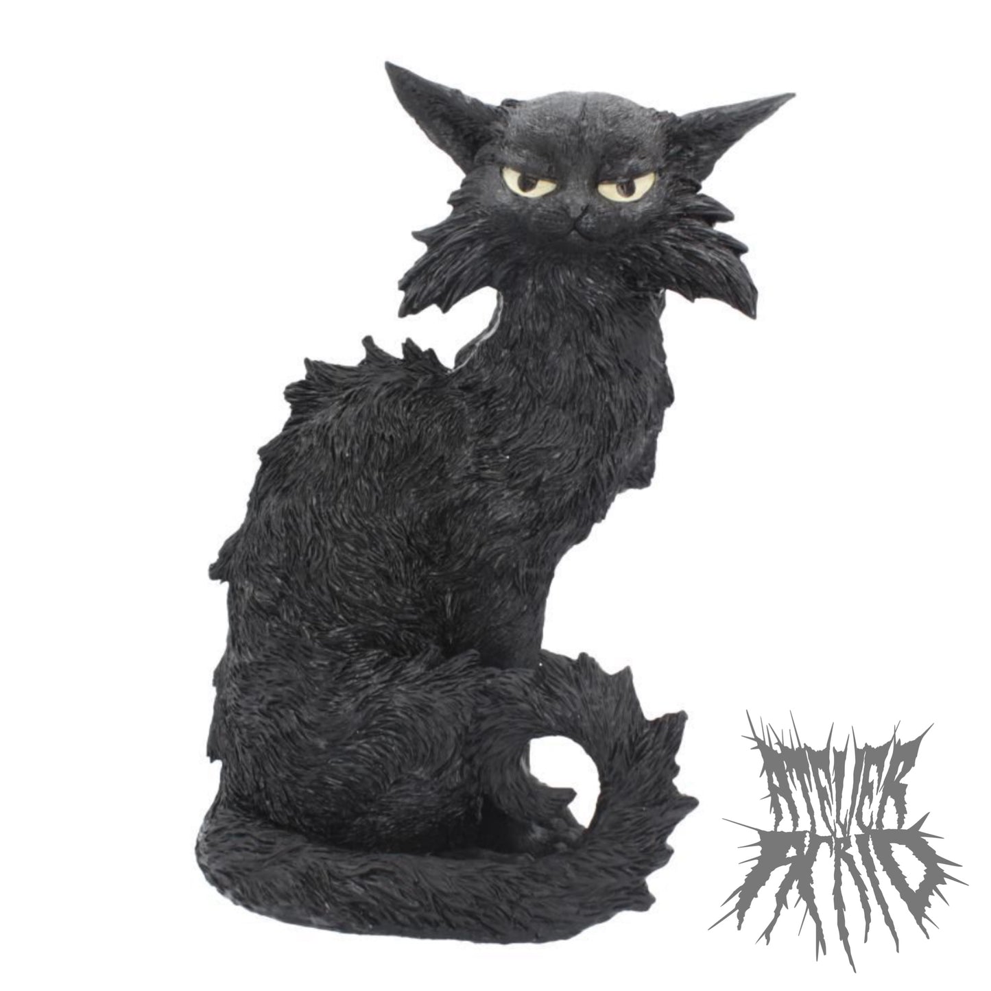 Salem- Large Black Cat Witches Familiar Figure 32.5cm