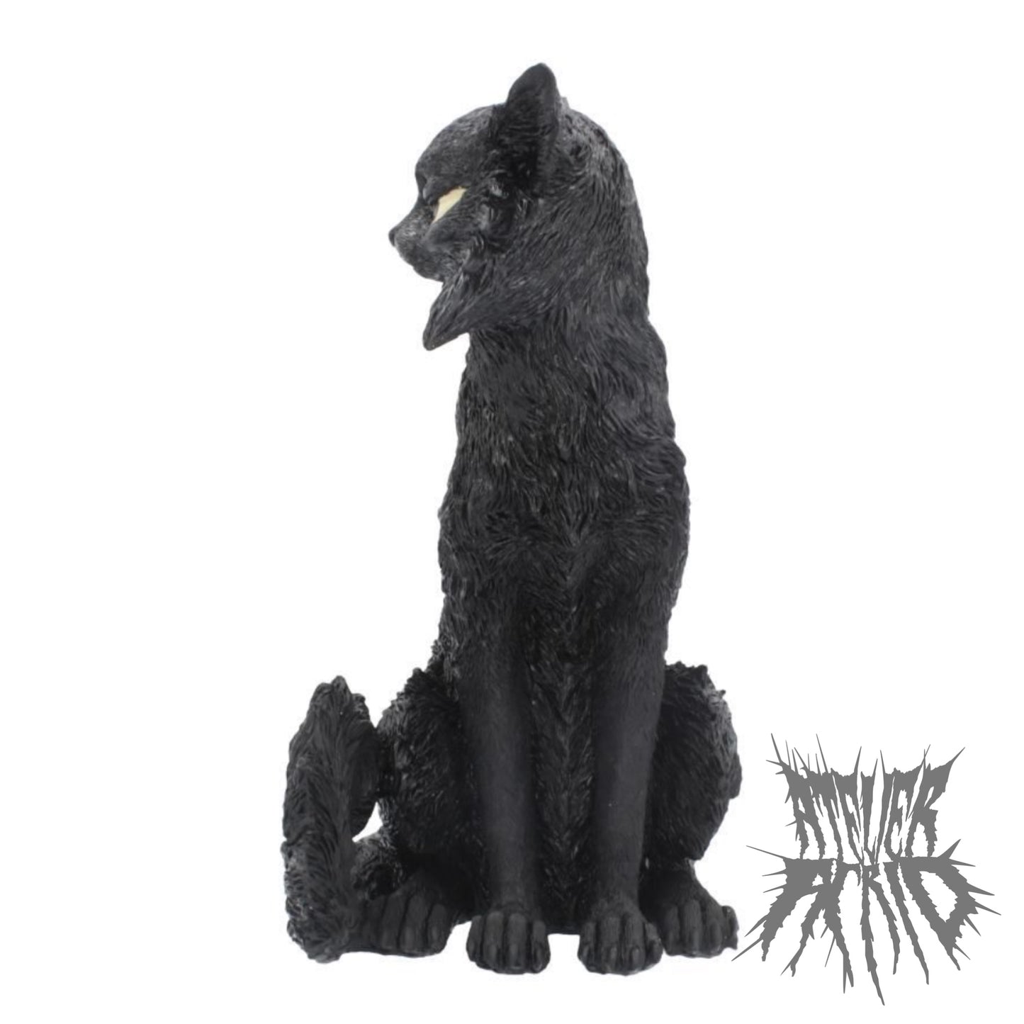 Salem- Large Black Cat Witches Familiar Figure 32.5cm