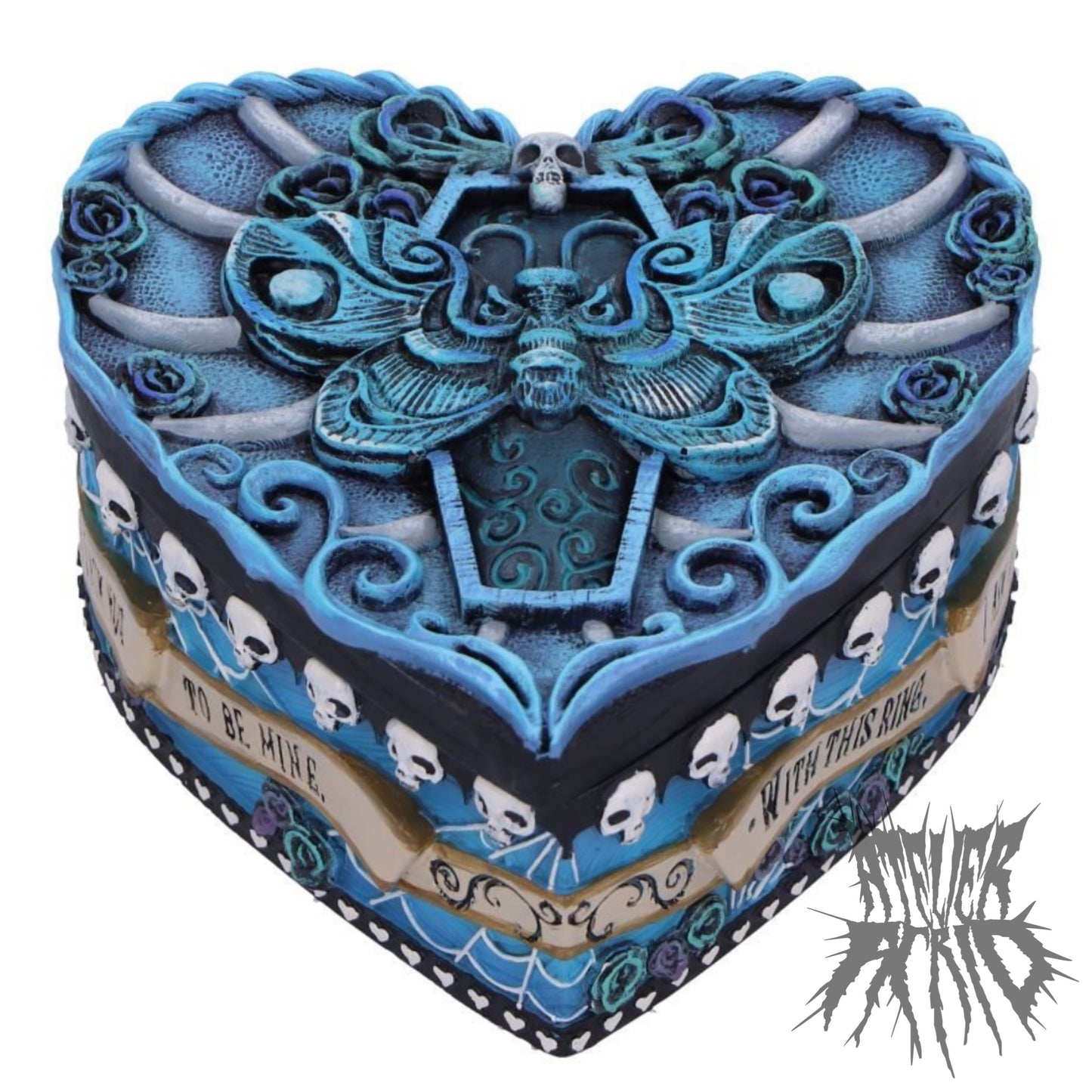 Corpse Bride With This Ring Vow Box 5cm