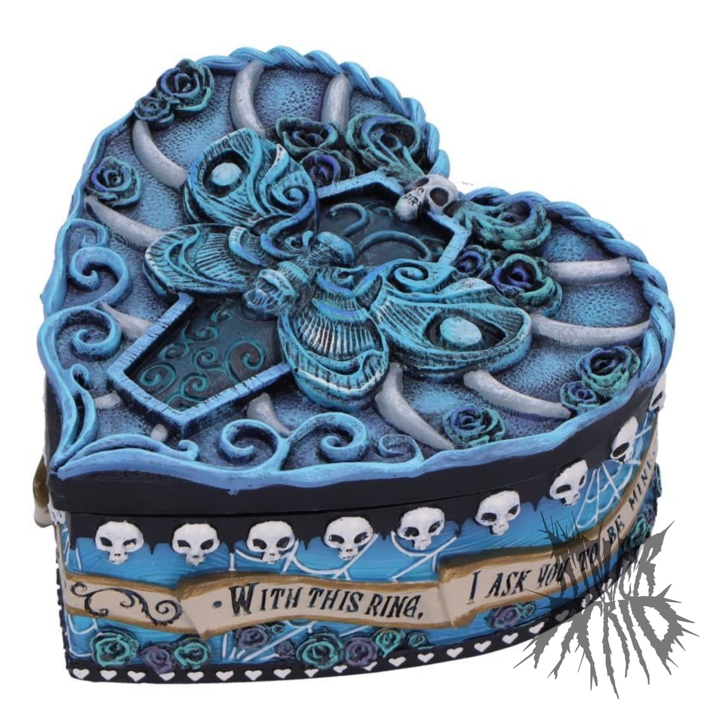 Corpse Bride With This Ring Vow Box 5cm