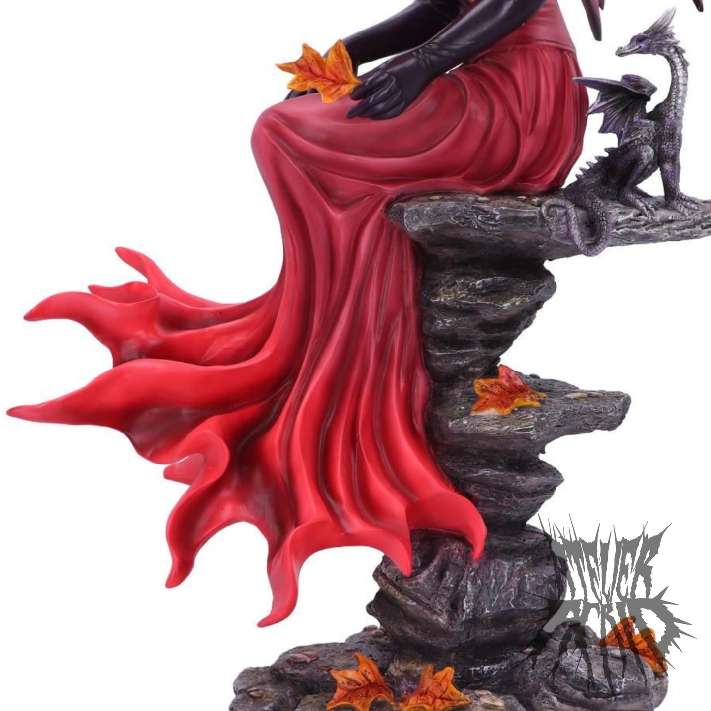 Carreen 60cm - Autumn Fairy with Dragon Figurine by Nemesis Now