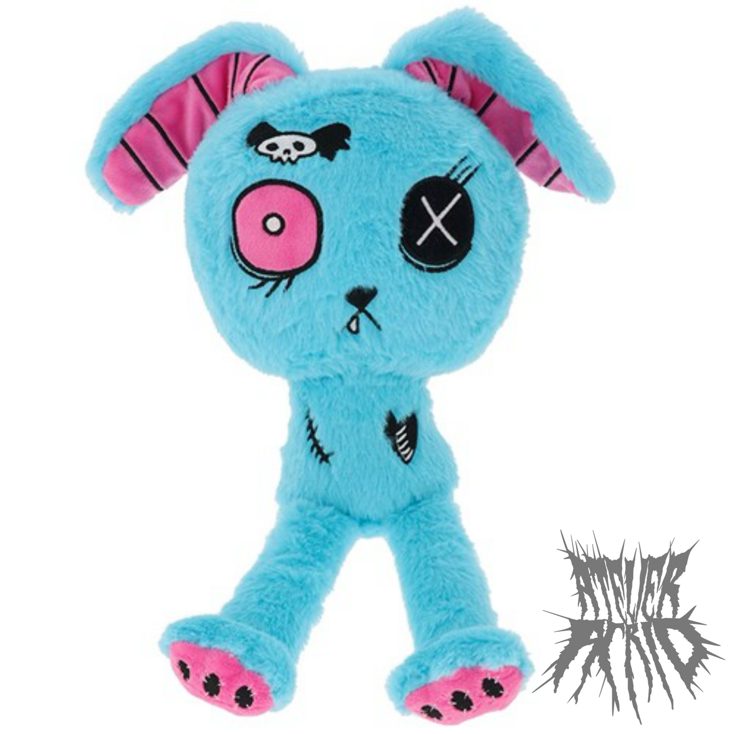 Numb Bunny - Gus Fink Plush (Blue & Hot Pink)