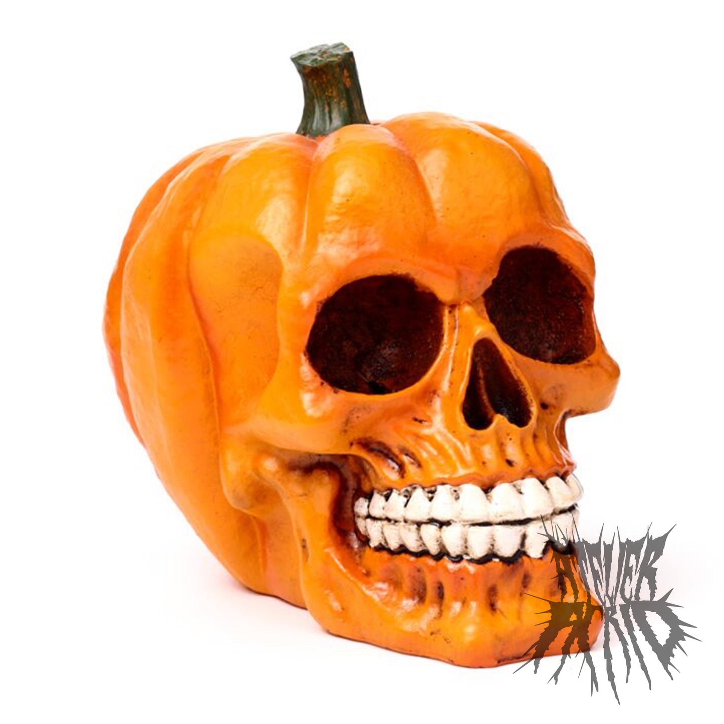 Pumpkin Skull - Gothic Skull Ornament. Pumpkin Gift
