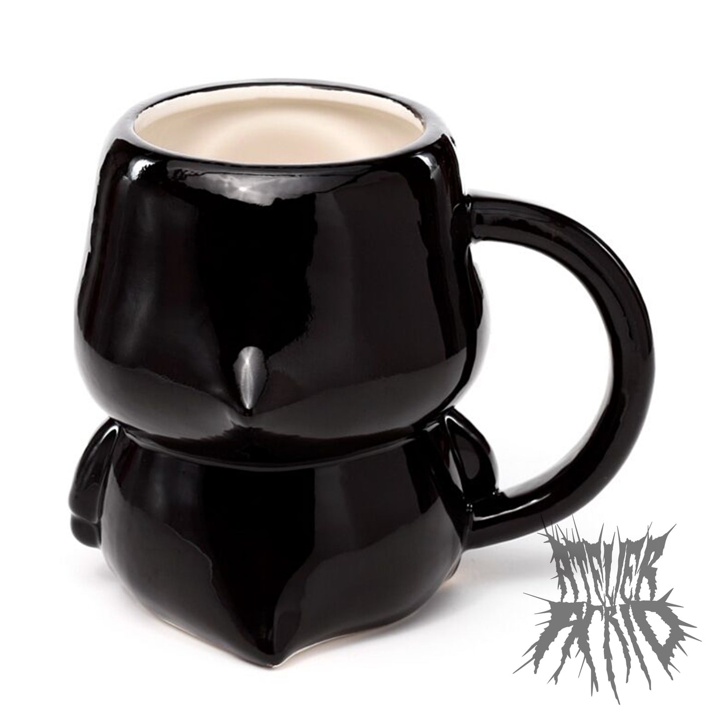 Skull Boy Ceramic Shaped Mug - Cute Grim Reaper Mug