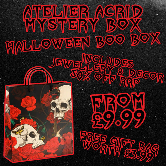 Atelier Acrid Mystery Box - Gothic Decor Gift Hamper.