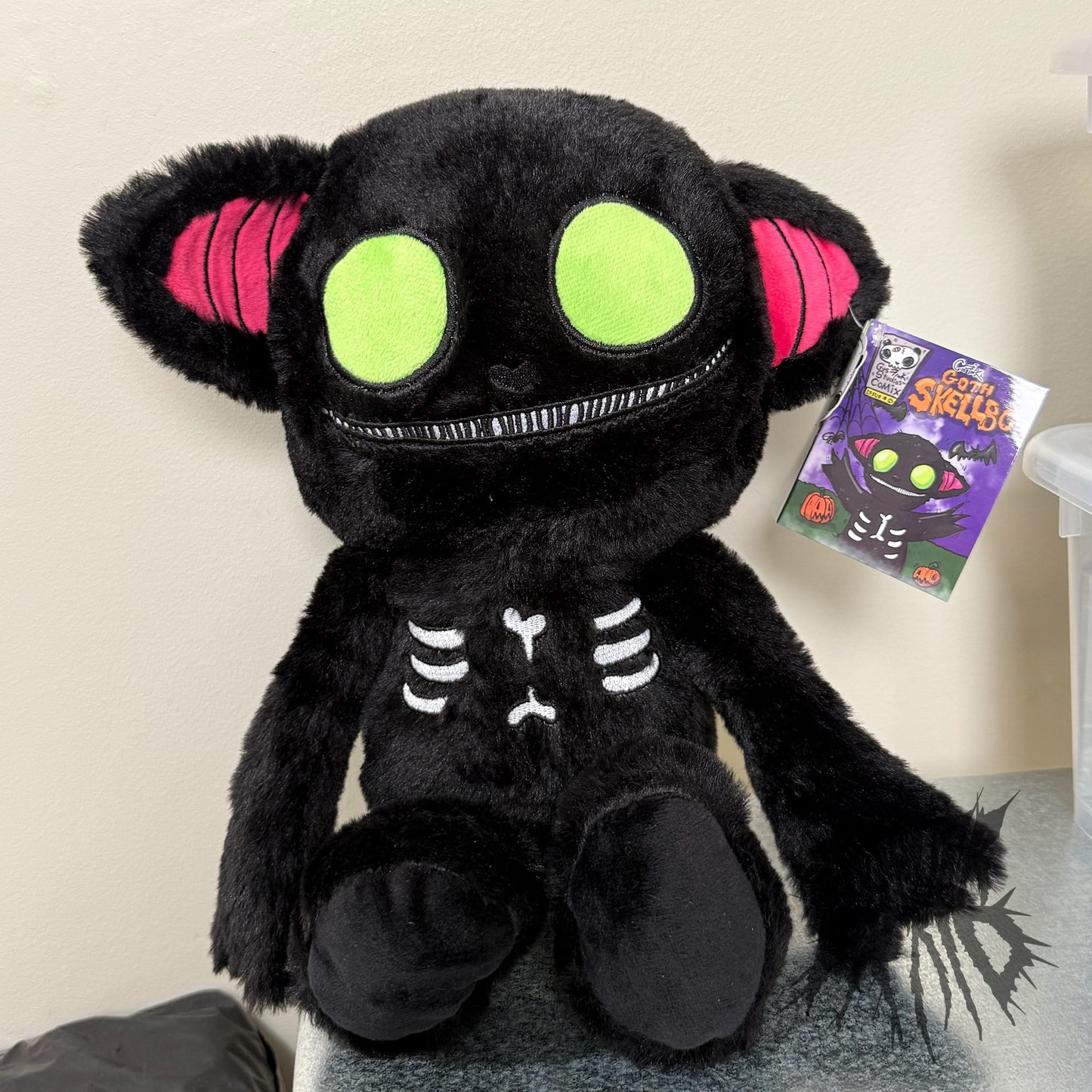 Skellbo - Gus Fink Gooli Plush (Black)