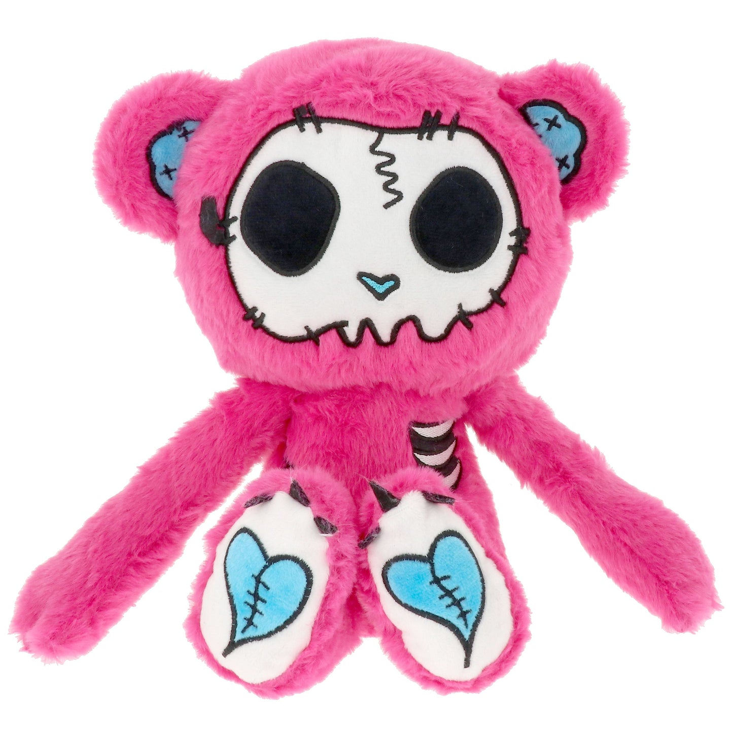 Grim The Stitch Bear - Gus Fink Gooli Plush (Pink)