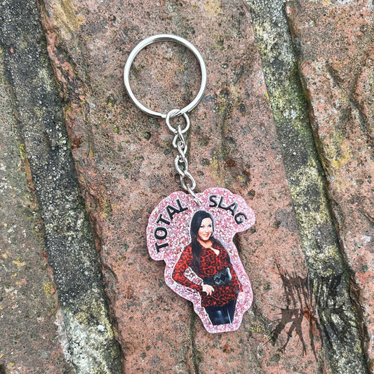 The Kat Slater Glitter Keyring