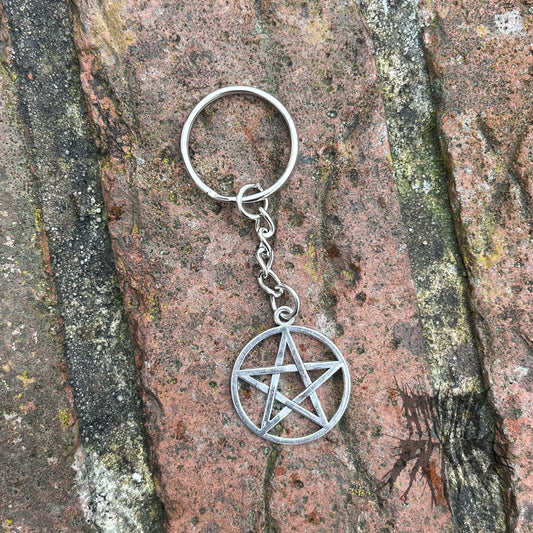 The Pentagram Keyring