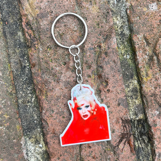 The Katya Keyring - Rupauls drag race Keyring