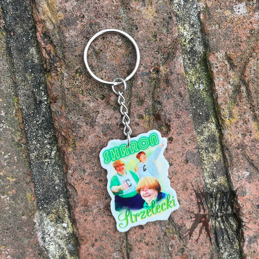 The Sharon Strzelecki Keyring- Kath and Kim Keyring