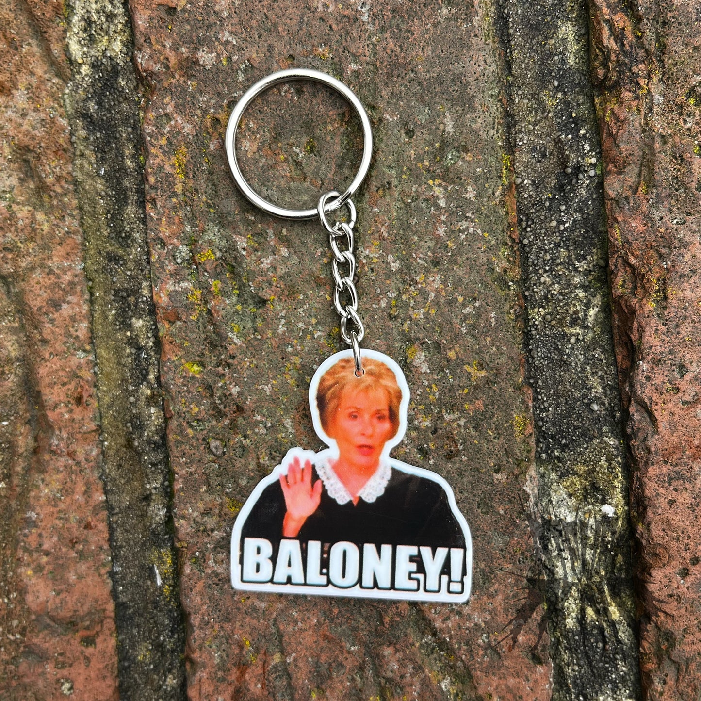 The Judge Judy Keyring- Novelty Keyring