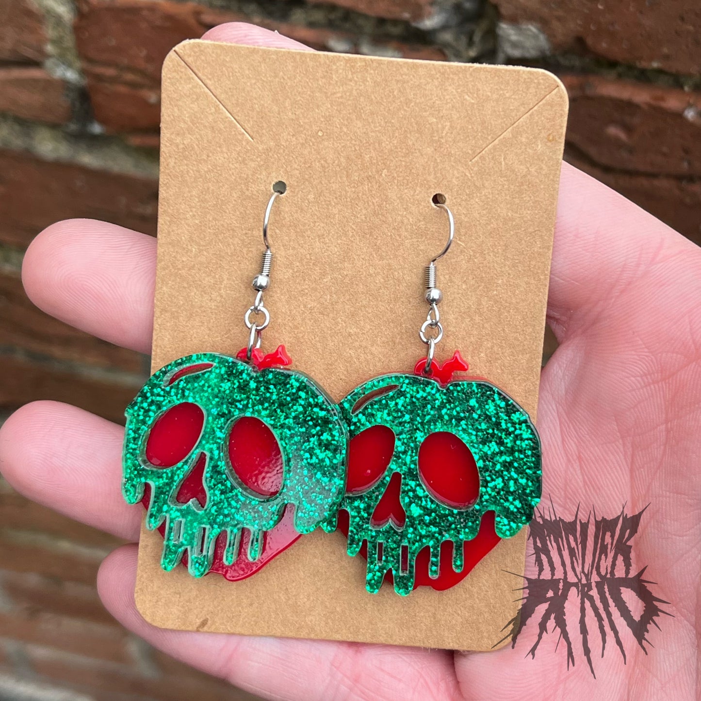The Poison Apple Earrings