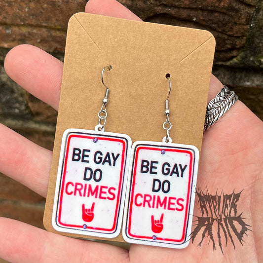 The Be Gay Earrings