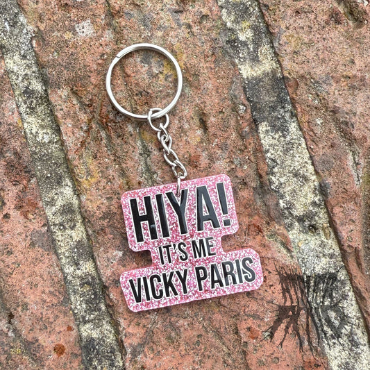 The Vicky Paris Keyring.