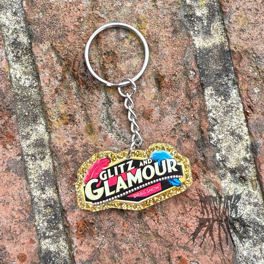 The Glitz & Glamour Drag Show Keyring