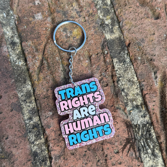The Trans Rights Keyring