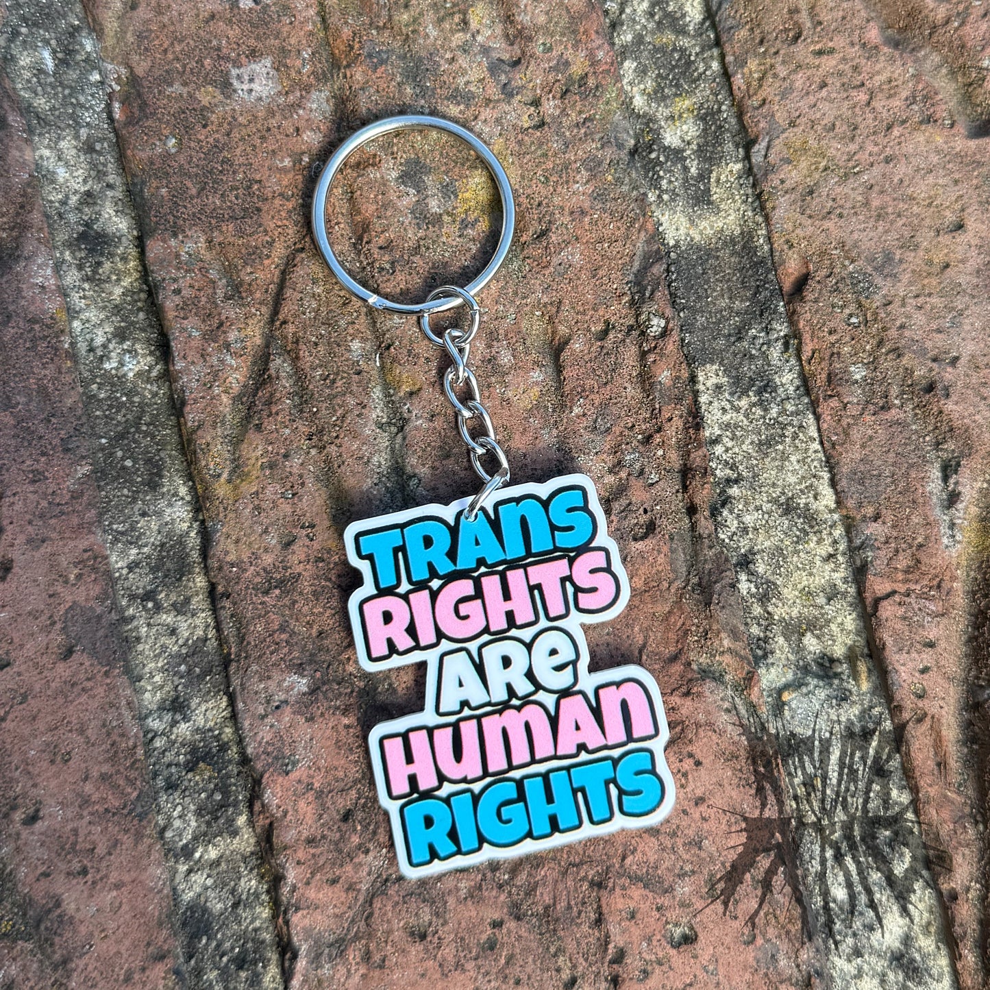 The Trans Rights Keyring