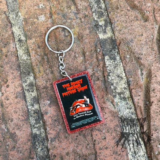 The Rocky Horror Picture Show Glitter Keyring