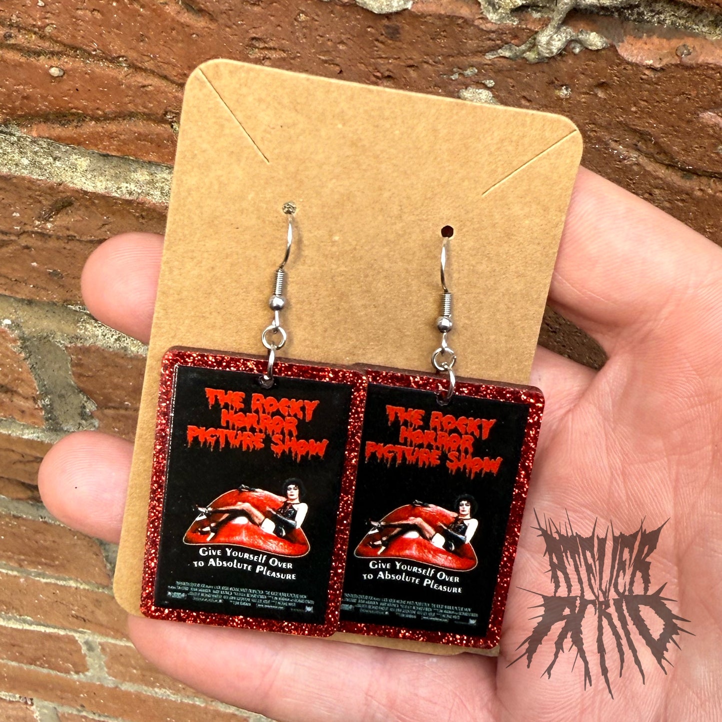 The Rocky Horror Picture Show Glitter Earrings
