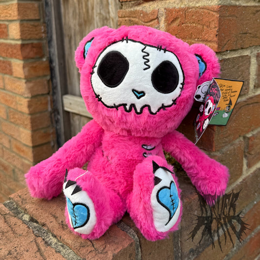Grim The Stitch Bear - Gus Fink Gooli Plush (Pink)