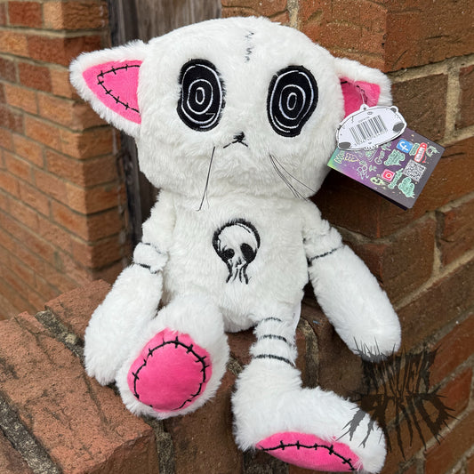 Hypno Cat White - Gus Fink Plushie Pals