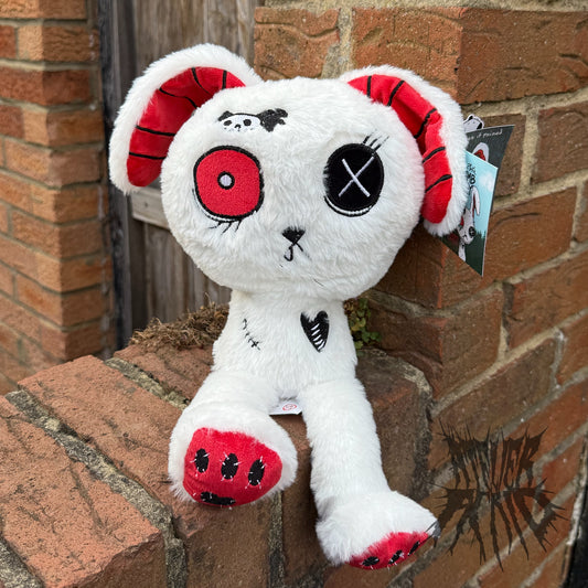 Numb Bunny - Gus Fink Plush (white & Red)