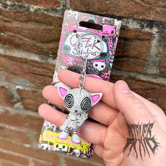 Hypno Cat Key Buddy - Gus Fink Keyring