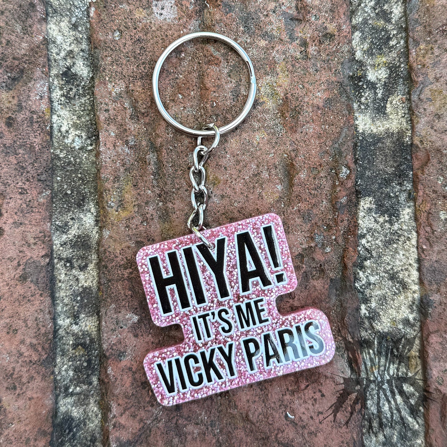 The Vicky Paris Keyring.