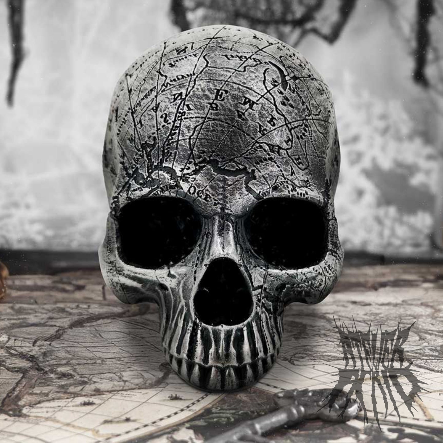 Mind Map Skull 15cm