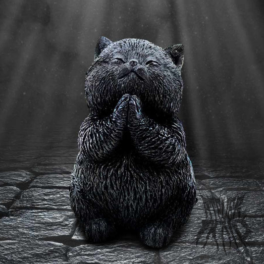 Whisker Wish Black Cat Figurine