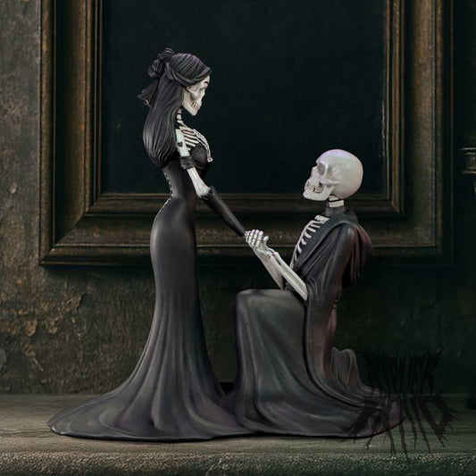 Eternal Proposal Skeleton Figurine 19cm By Nemesis Now