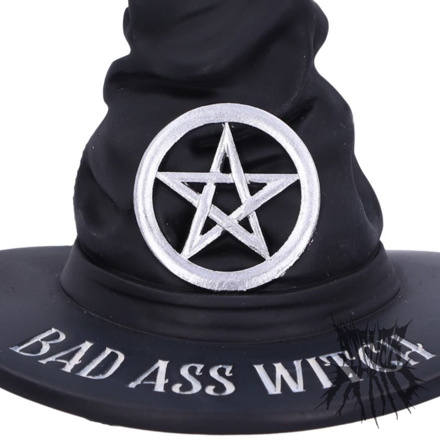Bad Ass Witch Hanging Ornament 9cm