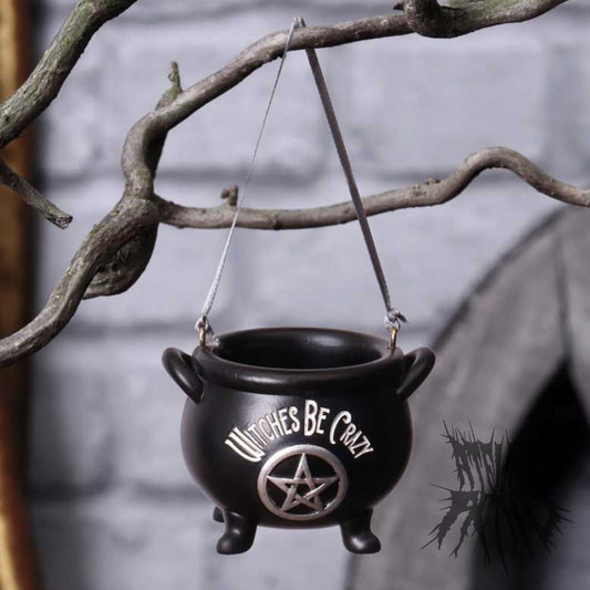 Witches Be Crazy Hanging Ornament 6.1cm