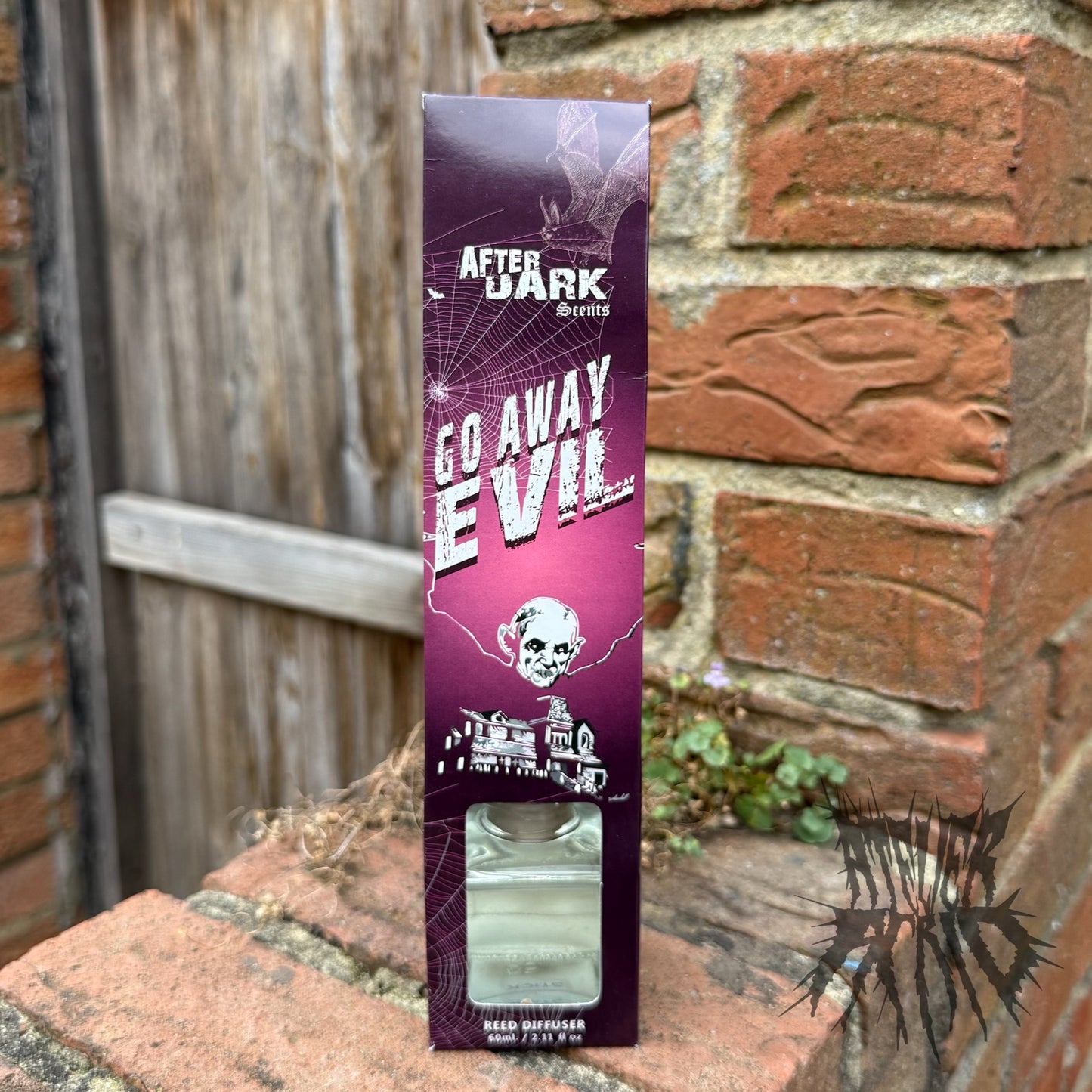 Go Away Evil reed diffuser