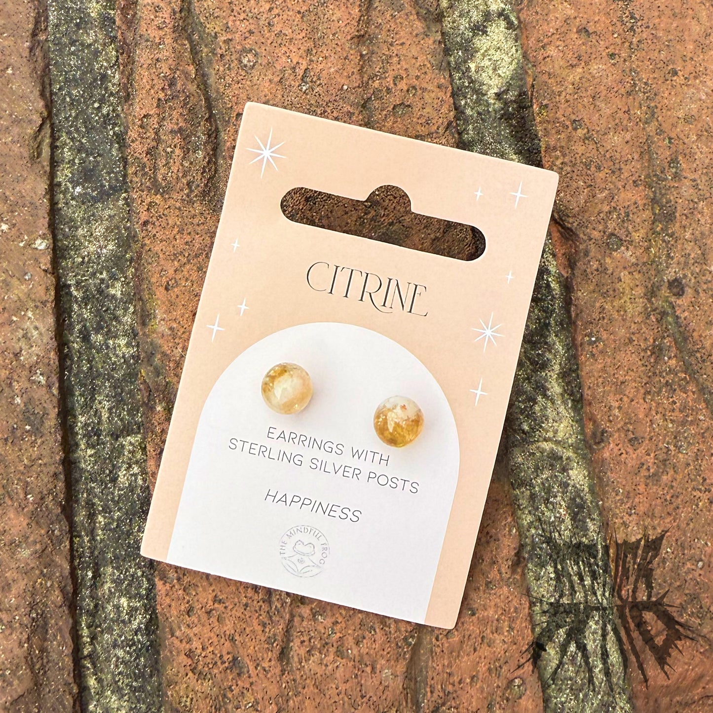 The Crystal Studs- Gemstone 925 Sterling Silver Stud Earrings