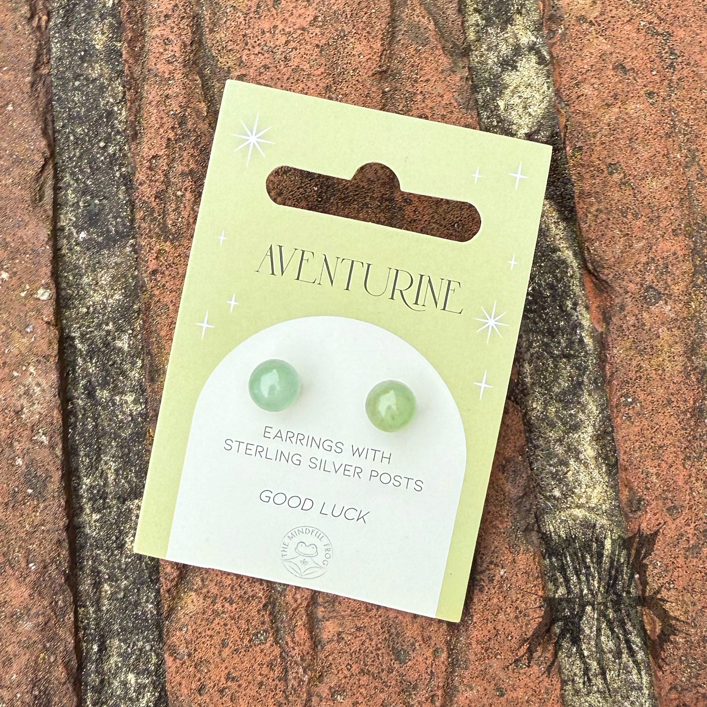 The Crystal Studs- Gemstone 925 Sterling Silver Stud Earrings